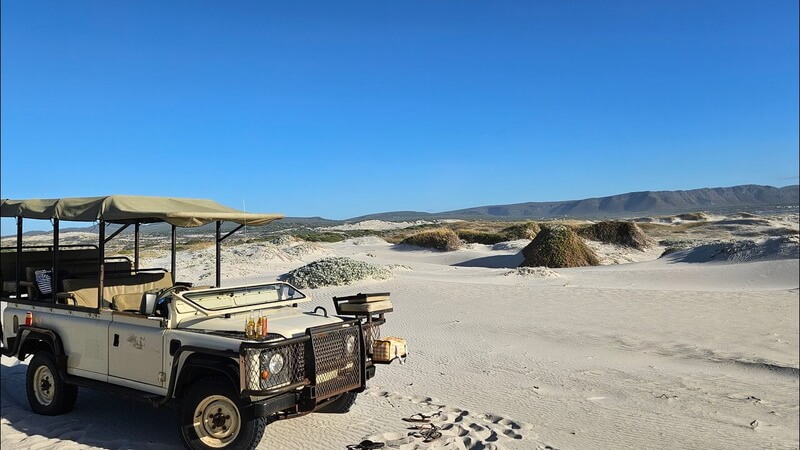 4x4 transport to the beach