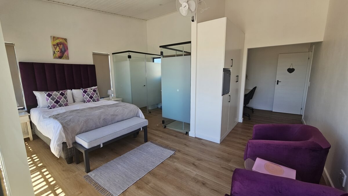 Mountain Comfort Room entrance and interior